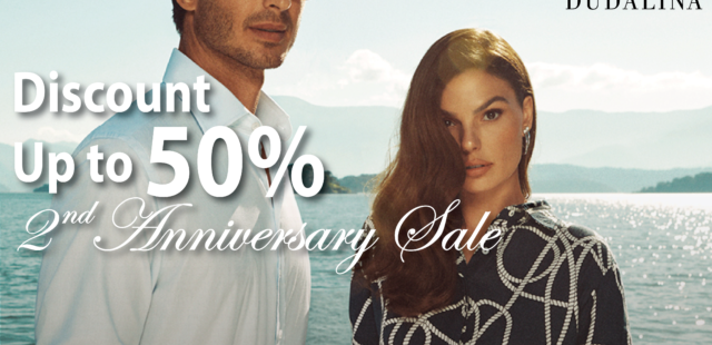 Second Anniversary Sale – Up to 50% Discount